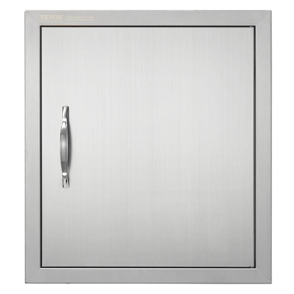 Porte d'Accès pour Cuisine Extérieure Simple en Inox 457x508x45mm Barbecue – VEVOR
