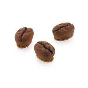 Moule Silicone Grains de Café 5 x 3,8 x H – 2,6 cm (x15) Silikomart