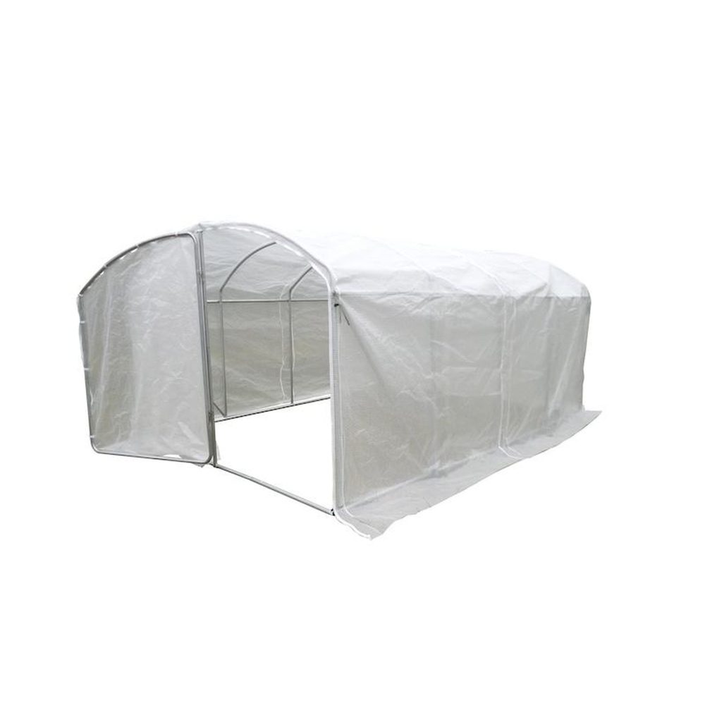 Serre maraîchère - 12 m² - L. 300 x P. 400 x H. 195 cm – Jany